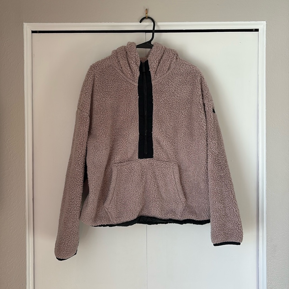 Calvin Klein Performance Hooded Sherpa Jacket